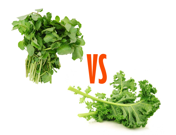 Watercress vs. Kale