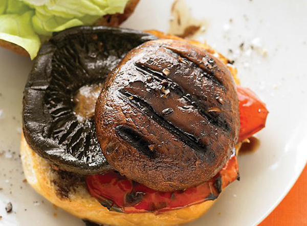 Portobellow mushroom burger