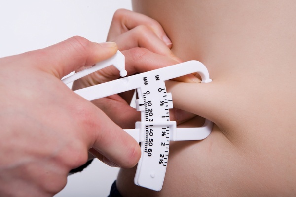 Measuring body fat percentage 
