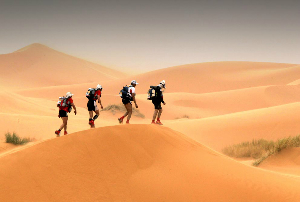 Marathon des Sables in Sahara